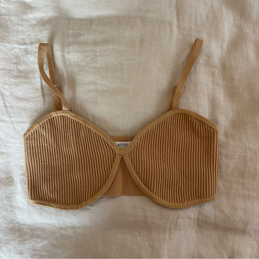 Aritzia Babaton Sculpt Knit Bra Top